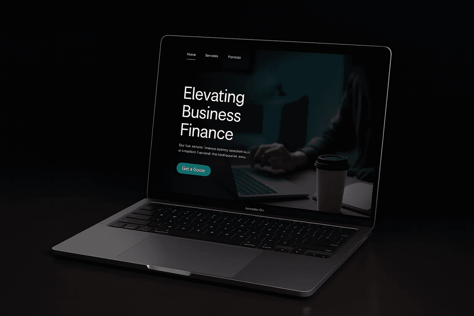 LANDING PAGE example